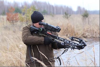 Охота с арбалетом MXB360 на бобра